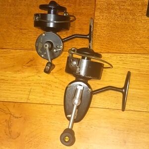 Garcia Mitchell 300 & Garcia Mitchell 304. Lot of 2 reels. Made in France, fish